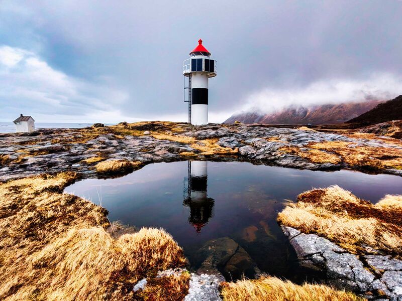 Leuchtturm an der Bukkekjerka