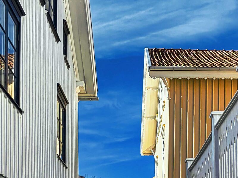 Schwedische Häuschen in Fiskebäckskil