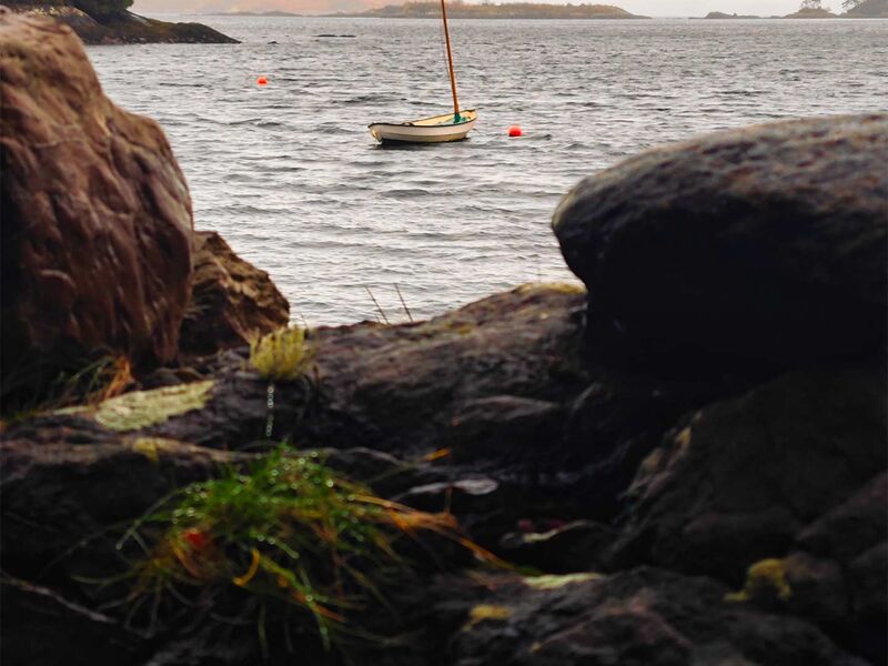 Boot in der Lagune, Glengarriff