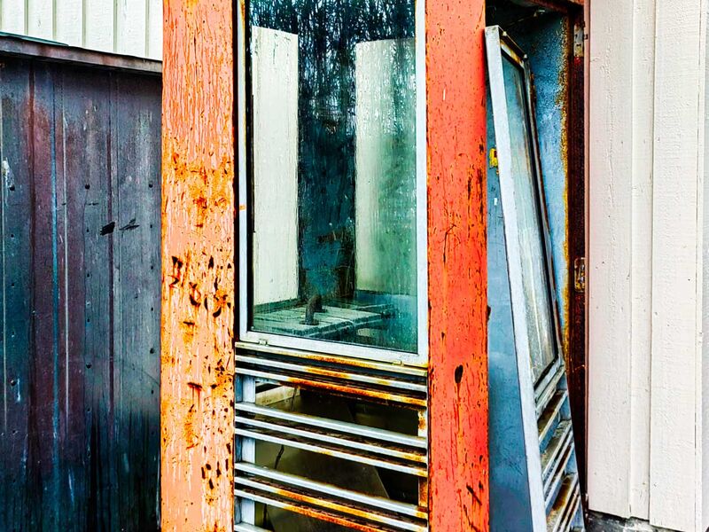 Telefonzelle in Skaland