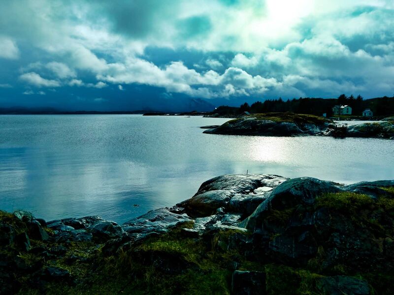 12h auf einem Parkplatz am Atlanterhavsveien