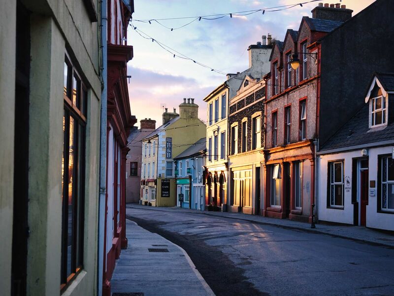 Sonnenuntergang in Castletownbere