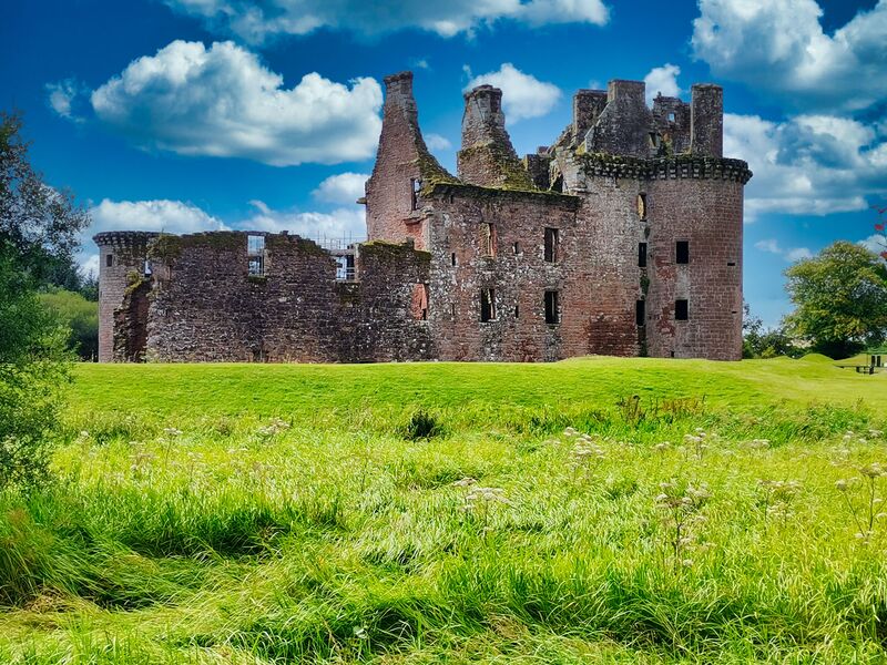 Das Caerlaverock Castle