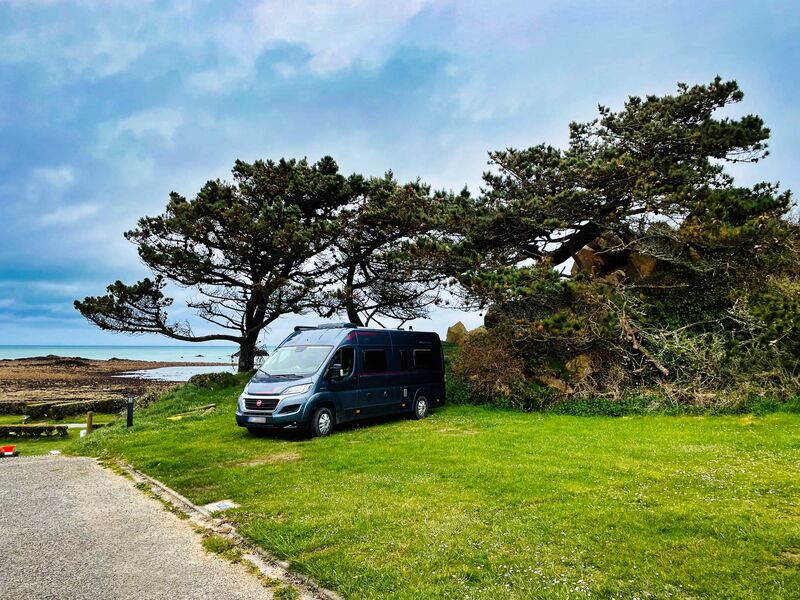 Unser Stellplatz in Primel