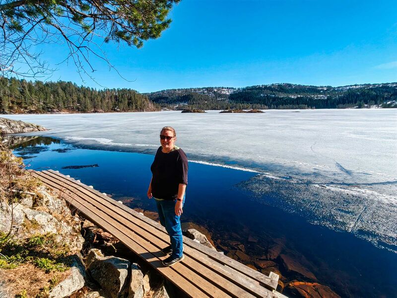 Schon sichtlich angestrengt