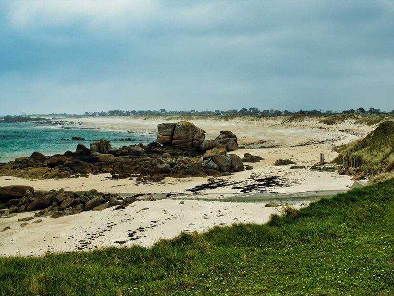 Steinstrand in Meneham