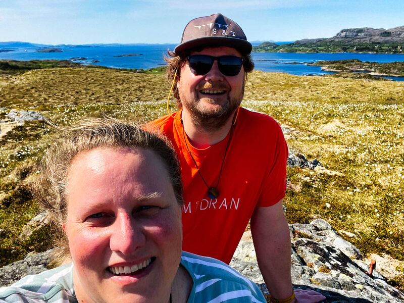 Glücklich am Gipfel