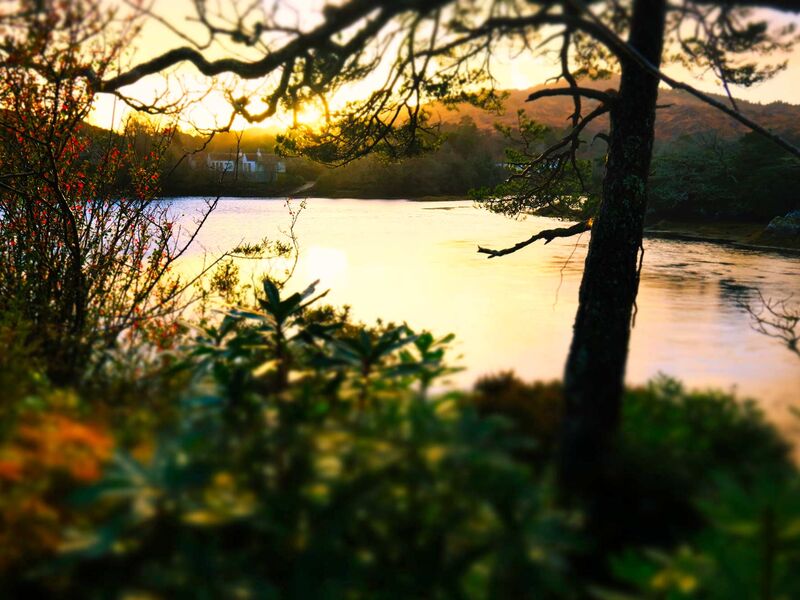 Sonnenuntergang in Glengarriff